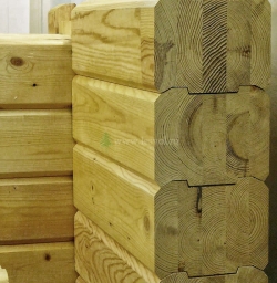 Клееный брус для строительства деревянных домов