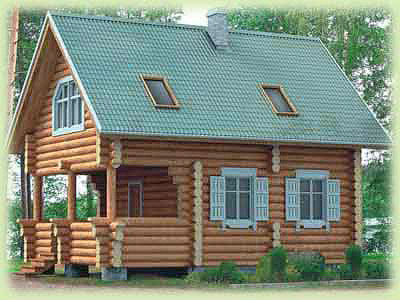 Проект деревянного дома ВТОРОЙ, проект сруба дереваянного дома